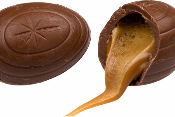 Recheio de ovo de colher