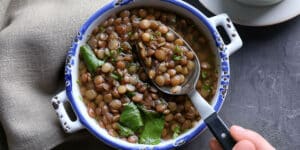 Como preparar lentilha