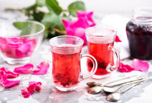 benefícios do chá de hibisco