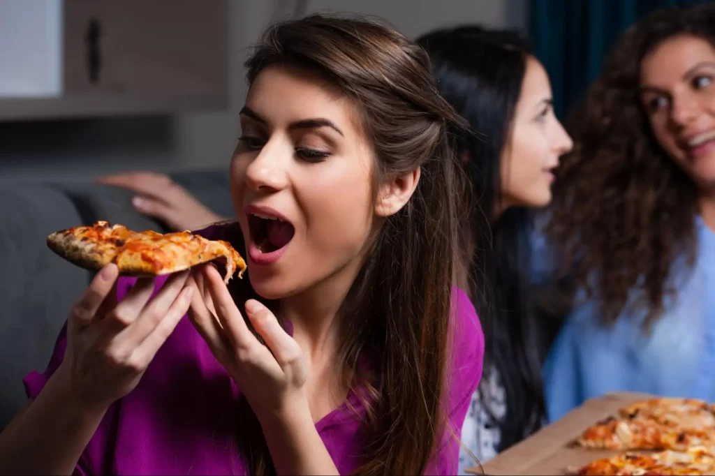 comer carboidrato à noite